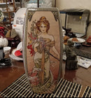 Ljojo™ Luxury Klimt Kiss Ceramic Vase: Creative European Design for Wedding Decor