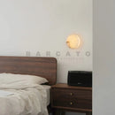 Ljojo Marble Wall Lamp: Nordic Minimalist Round LED Wall Lights