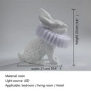 Ljojo LED Rabbit Table Lamp for Modern Home Decor