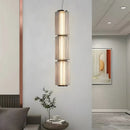 LED Smoke Grey Glass Pendant Lamp Scandinavian Style Hanging Light by Ljojo