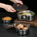 Ljojo Love-Shaped Stainless Steel Kitchen Storage Organizer Dish Drainer Tray