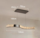 Ljojo LED Crystal Chandelier Ceiling Lamp for Indoor Living Room Lighting