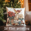 Cute Animal Print Pillow Covers by Ljojo: Festive Home Decor for Sofa, Bedroom, Car