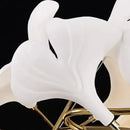 Ginkgo Leaf Ring Chandelier for High Ceiling - Ljojo