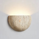 Ljojo Medieval Style Yellow Stone Wall Lamp for Bedroom Decor