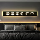 Ljojo LED Light Painting Wall Decor for Bedroom and Living Room - Long Illuminated Background