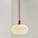 Ljojo Minimalist Glass Pendant Lamp for Living Room, Kitchen, Bedroom