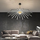 Ljojo 24-Head LED Chandelier Ceiling Lamp Aluminum Strip Lighting