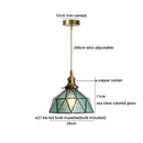 Ljojo Lotus Leaf Flower Glass Pendant Lamp - Nordic Modern Hanging Lights