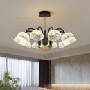 Modern Creativity Chandelier Flowers Ceiling Light Luxe for Bedroom Living Room - Ljojo