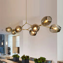 Ljojo Luxe Gold Glass Ball Pendant Lights for Stylish Home Dining Decor