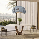 Nordic Wabi Sabi Creamy Pendant Lamp LED Chandelier Home Decor - Ljojo