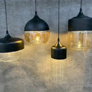Modern LED Glass Pendant Light Fixture for Kitchen & Dining Room by Ljojo