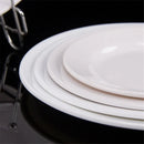 Ljojo Melamine Steak Trays Round Dinner Plates Dining Sets Hotel Househould