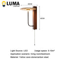 Travertine Wall Light With Pull Chain, Natural Stone LED Wall Lamp by Ljojo for Bedroom-Livingroom