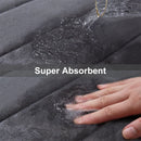 Ljojo Memory Foam Bathroom Mat: Super Absorbent Non-Slip Rug for Home Bathtub Shower Room