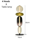Italian Design Candy Floor Lamp Led Table Desk Light with Glass Shade by Ljojo