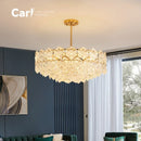 Ljojo French Luxury Crystal Chandelier for Romantic Master Bedroom and Grand Dining Room