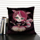 Ljojo Mermaid Linen Cushion Cover for Living Room Sofa Decoration
