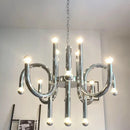 Ljojo Italian Medieval Style Chandelier: Nordic Creative Industrial Dining Room Lighting Fixtures
