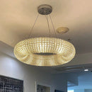 Luxury Nordic LED Crystal Round Chandelier | Modern Home Decor Lighting by Ljojo