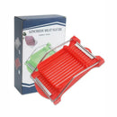 Ljojo Lunch Meat Slicer: Stainless Steel Food Cutter for Home Kitchen