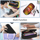 Ljojo Lightning Mcqueen Double Layer Pen Box - Large Capacity, Office & Makeup Accessories