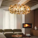 Ljojo Acrylic Luxury LED Pendant Light for Master Bedroom Dinning Room Chandelier Home Decor