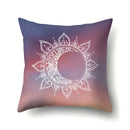 Abstract Geometric Bohemian Pillowcase in Colorful Exotic Style by Ljojo