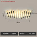 LED Linear Ceiling Light Modern Living Room Lamps Home Decor by Ljojo