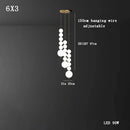 Cream Bubble LED Metal Glass Wall Lamp Nordic Stylish Bedroom Bar Light Ljojo