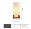 Modern Retro Fabric and Solid Wood Floor Lamp for Living Room Study Bedroom by Ljojo