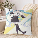 Ljojo 40*40 Hatsune Miku Pillow Cover Set for Stylish Bed Decor