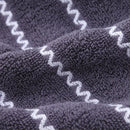 Ljojo Luxury Soft Embroidered Beach Towel - Super Absorbent and Quick Dry