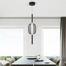 Ljojo Minimalist LED Pendant Chandelier for Staircase, Dining Room, and Cafe