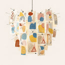 Wabi-Sabi LED Pendant Light: Japanese Style Creative Lamp for Home Decor by Ljojo