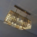 Ljojo Luxury Gold E14 LED Pendant Light, Modern Steel Indoor Dining Room Fixture