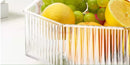 Ljojo Modern Acrylic Fruit Plate Transparent Simple Living Room Decor