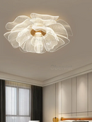 Modern Gold LED Flower Ceiling Light | Bedroom Hallway Home Decor | Ljojo