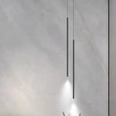 Ljojo Minimalist Pendant Lights: Gold/Black Adjustable Chandeliers for Bedroom, Living, Dining Room