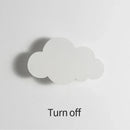Ljojo LED Cloud Wall Lights Touch Switch Lamps - Modern Living Bedroom Decor