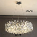 Ljojo Luxury Crystal Chandelier Pendant Light for Living Room - Modern Elegant Ceiling Lighting