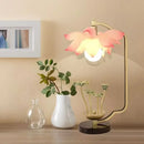 Ljojo Lotus Table Lamp - Chinese Style Art Decor for Living Room, Bedroom, Study