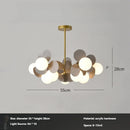 Nordic Colorful Living Room Chandelier Magic Bean Designer Modern Simple Light Luxury Ljojo