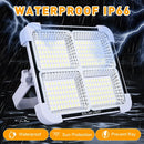 Ljojo™ Solar Floodlight - Portable LED Spotlight with 200W Power & Emergency Lighting