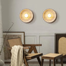 Ljojo LED Wall Lamp - Nordic Modern Design - Yellow Stone - Pull Chain - Home Decor