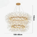 Ljojo LED Chandelier Staircase Pendant Light for Living & Dining Room Lighting