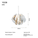 Italian French Butterfly Chandelier | Modern Nordic Living Room Art Aesthetic | Ljojo
