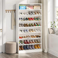 Ljojo™ 9-Tier Wood Shoe Storage Cabinet for 40-45 Pairs, 70.8'' Tall with Open Shelves