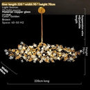Ljojo Luxury Villa Designer Crystal Chandelier - Coppe Ceiling Crystal Branch Chandeliers